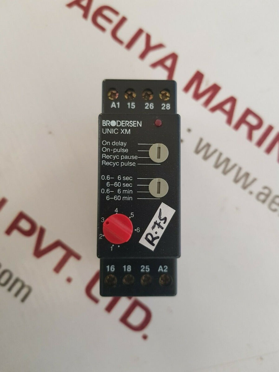 Brodersen unic xm timer relay