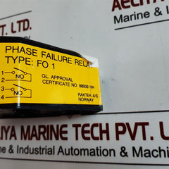 Raktek fo-1 phase failure relay
