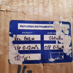 Raytel Rtl602 Temperature Controller