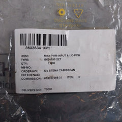 Raytheon G624198-1 Rev-d Mtr Power I/O Board G624197-2Et