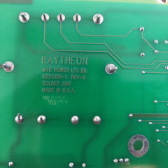 Raytheon G624198-1 Rev-d Mtr Power I/O Board G624197-2Et