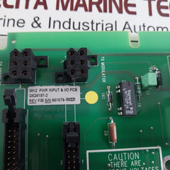 Raytheon G624198-1 Rev-d Mtr Power I/O Board G624197-2Et