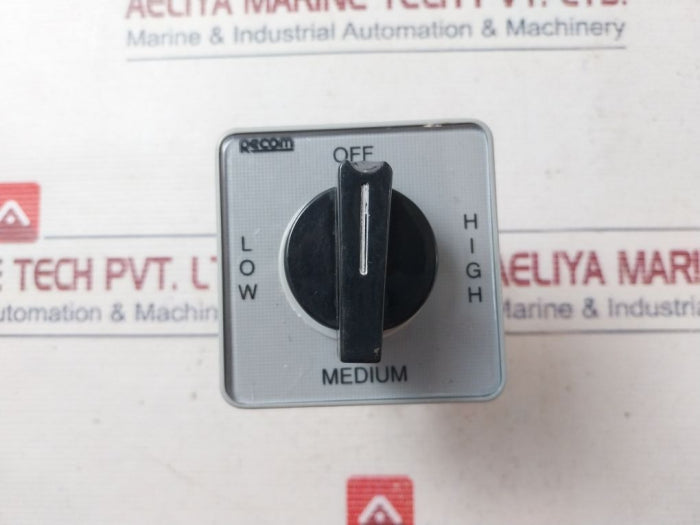 Recom Spa8352Zj43 Rotary Cam Switch