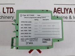 Red Lion Ifma0035 Din-rail Frequency To Analog Converter