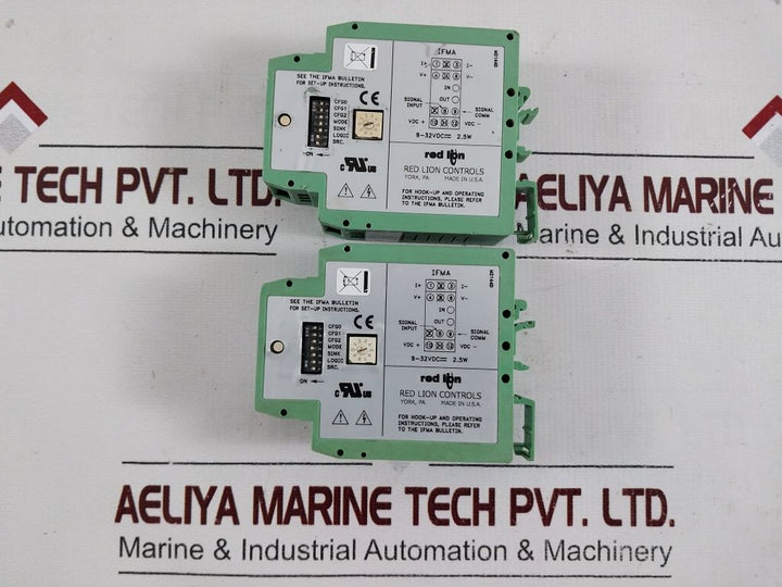 Red Lion Ifma0035 Din-rail Frequency To Analog Converter
