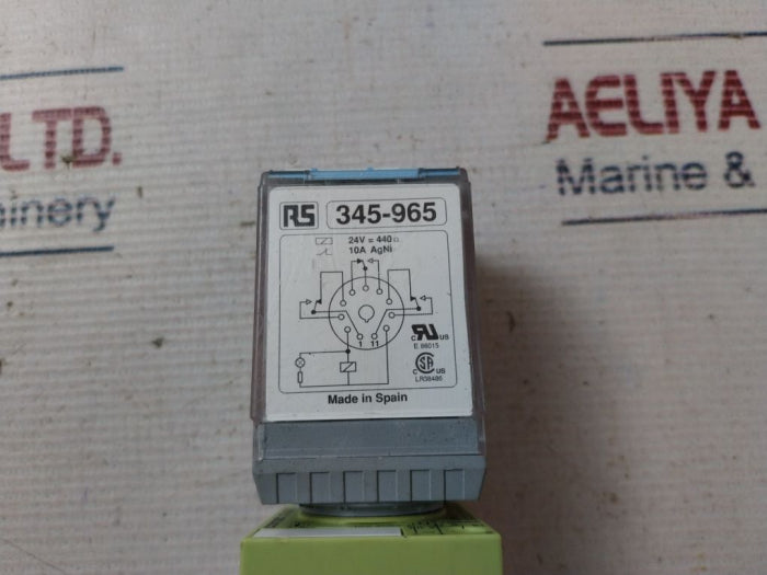 Releco MR-C Plus Relay With Base DC24V 2-30 Min