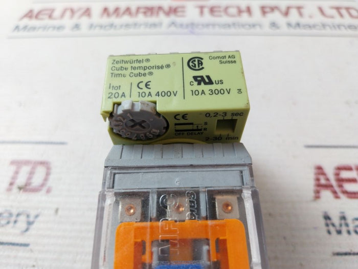 Releco MR-C Plus Relay With Base DC24V 2-30 Min