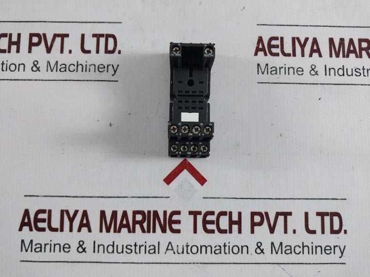 Lot of 7X Relpol GZT4 Relay Socket 6A 300Vac
