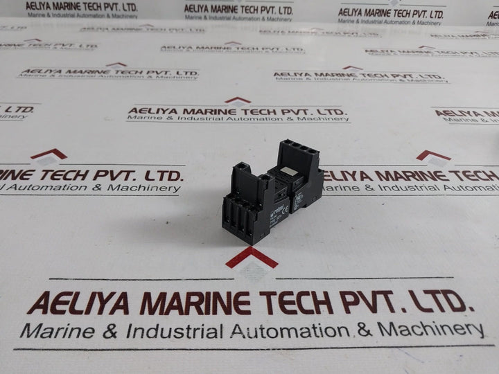 Lot of 7X Relpol GZT4 Relay Socket 6A 300Vac
