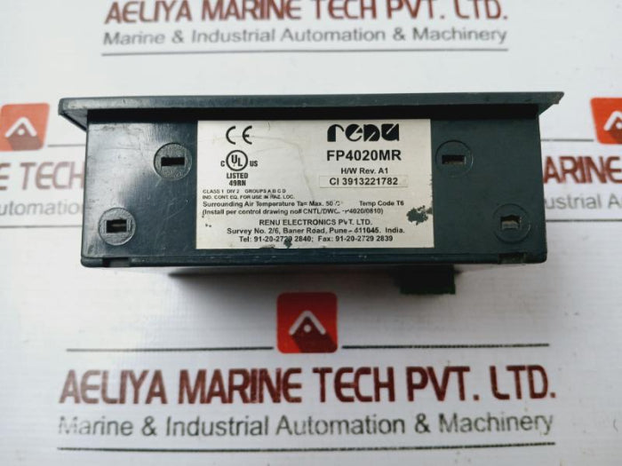 Renu Electronics Fp4020Mr Keypad Based Human Machine Interface Module