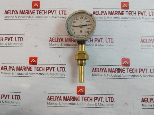 Rexo Therm 0-200°C Thermometer Temperature Gauge Ptfe