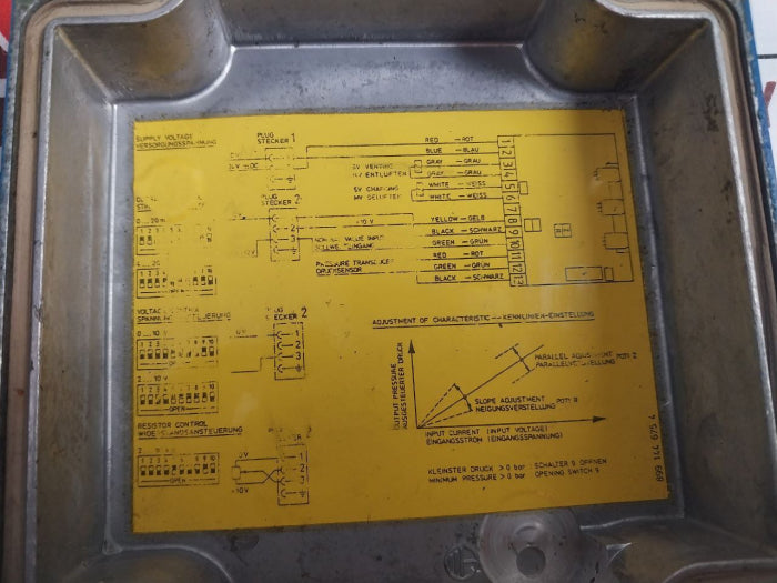 Rexroth 3460565500 Pneumatik EP Regulator, 899 144 675 4, 3095