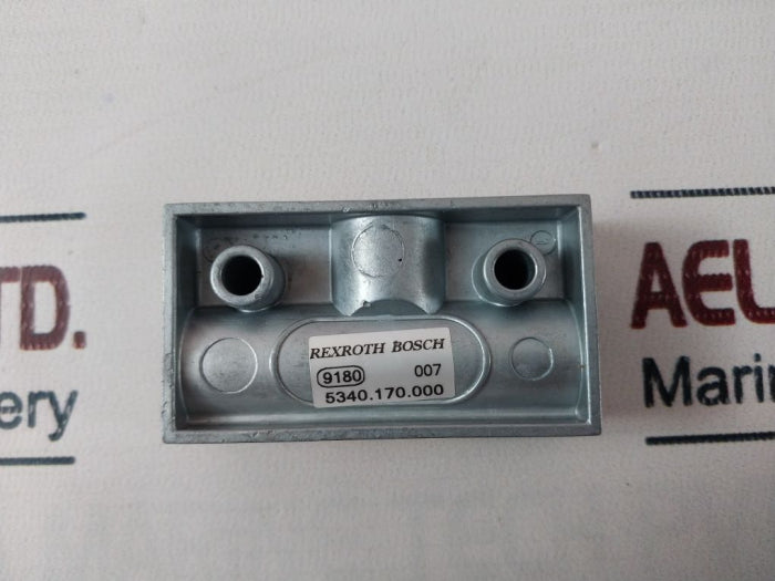 Rexroth 5340.170.000 Block Pneumatic Shuttle Valve