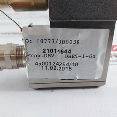 Bosch Rexroth Dbet-1-61/315G24Xejv Proportional Solenoid Valve