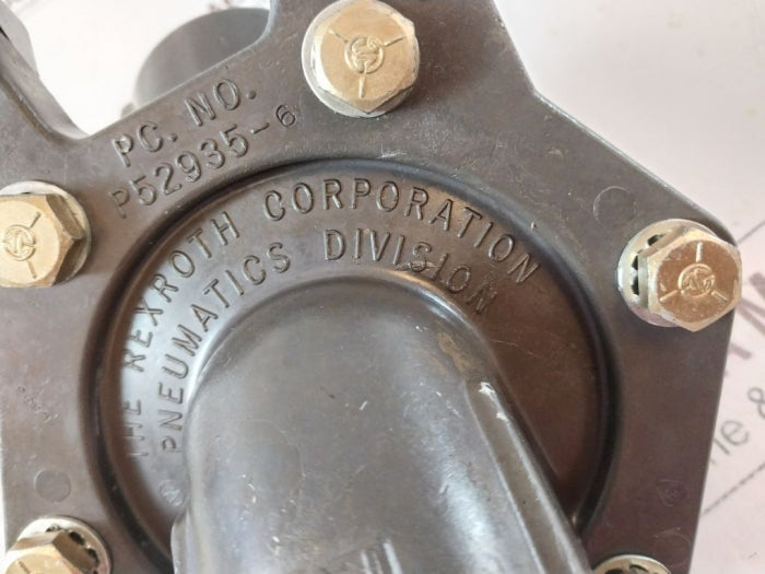 Rexroth P52935-6 3/4" Quick Release Valve