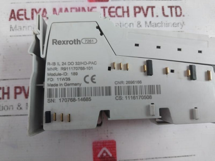 Rexroth R-ib Il 24 Do 32/Hd-pac R911170768-101 Interface Module