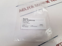 Lot of 3X Rexroth R162021030 Scraper Plate