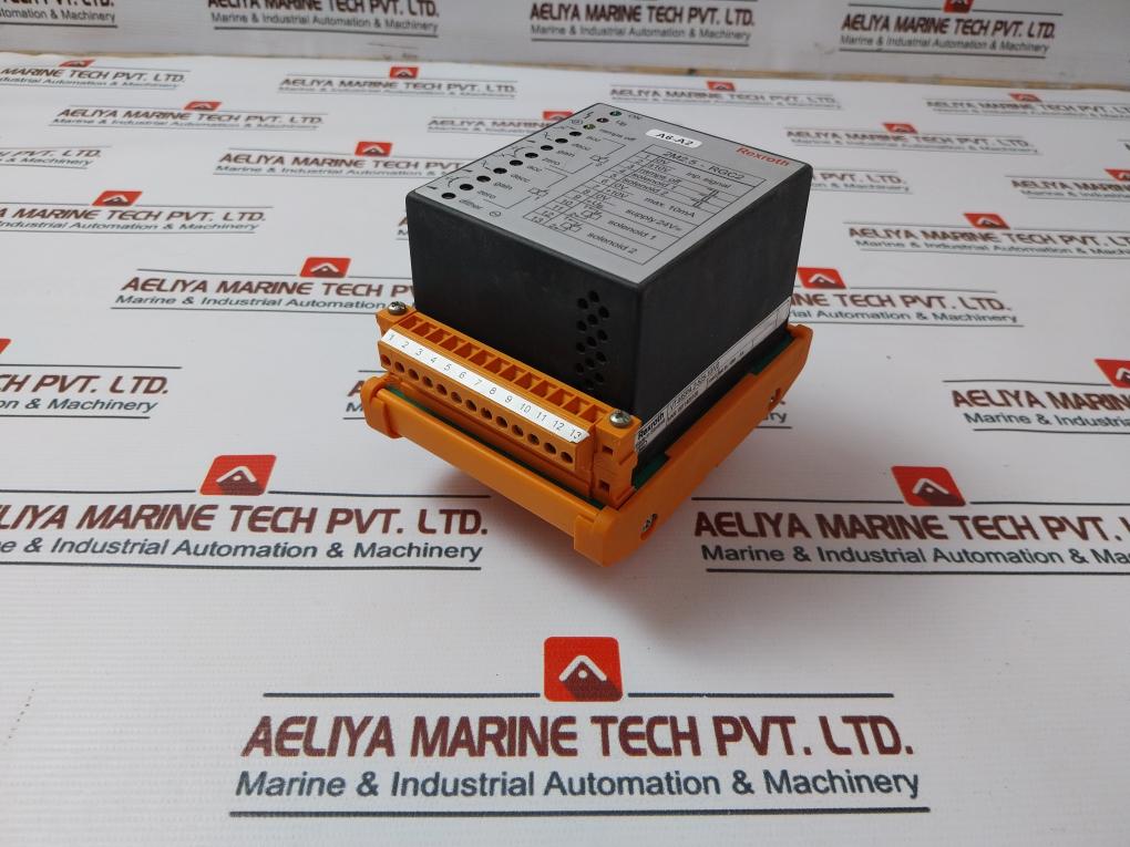 Rexroth Vt-mspa 2-525-10/V0 Amplifier Module 0811405106 24V