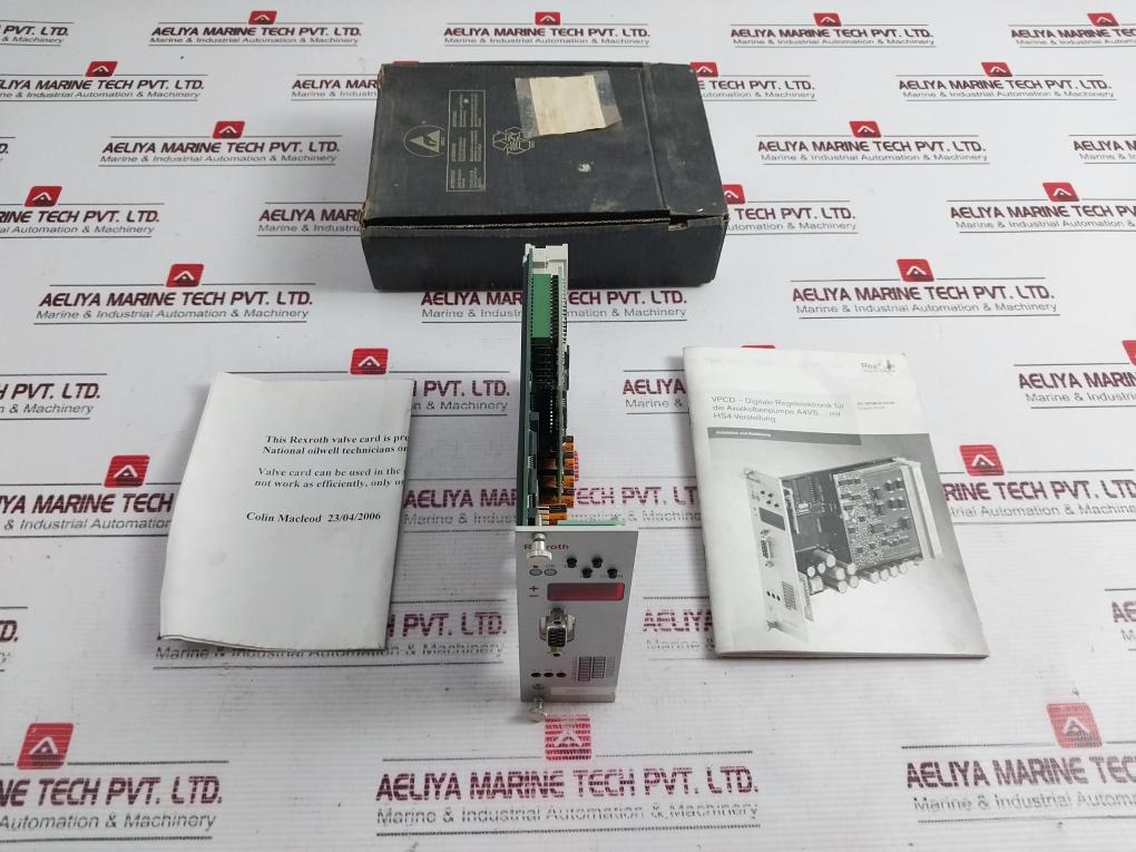 Rexroth Vt-vpcd-1-11/V0/1-0-1 Pump Control Card R901044346