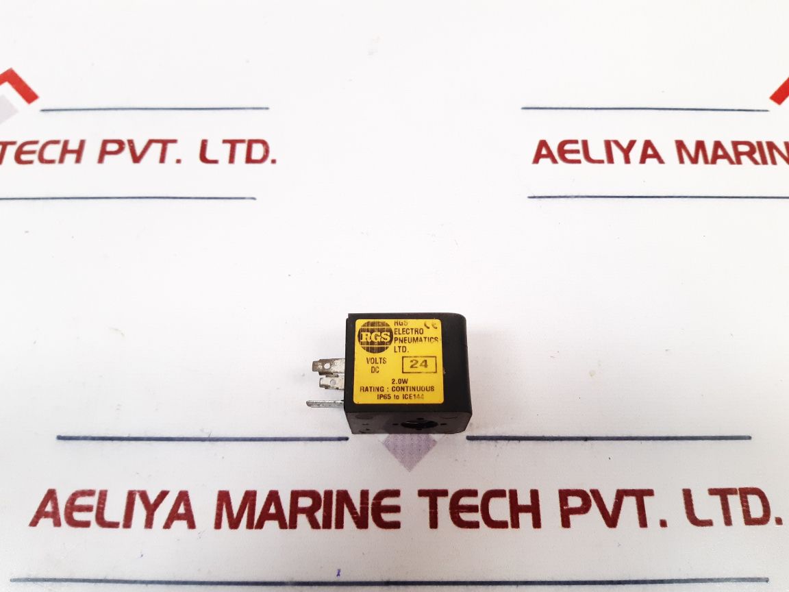 Rgs Electro Pneumatics 24V Dc Solenoid Coil