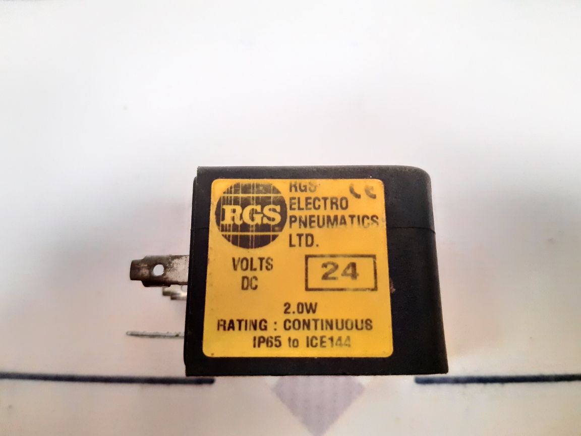 Rgs Electro Pneumatics 24V Dc Solenoid Coil