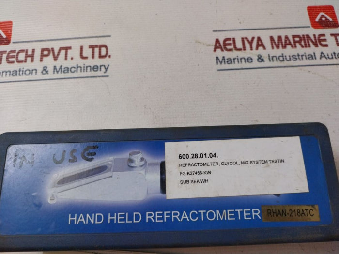 RHAN-218ATC Hand Held Refractometer FG-K27456-KW