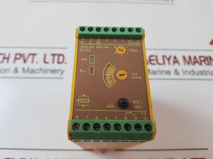 Rheintacho 5320 Speed Relay 24 Vdc