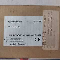 Rheintacho 5823.200 Programmable Speed Monitor 24V Dc 20 Ma