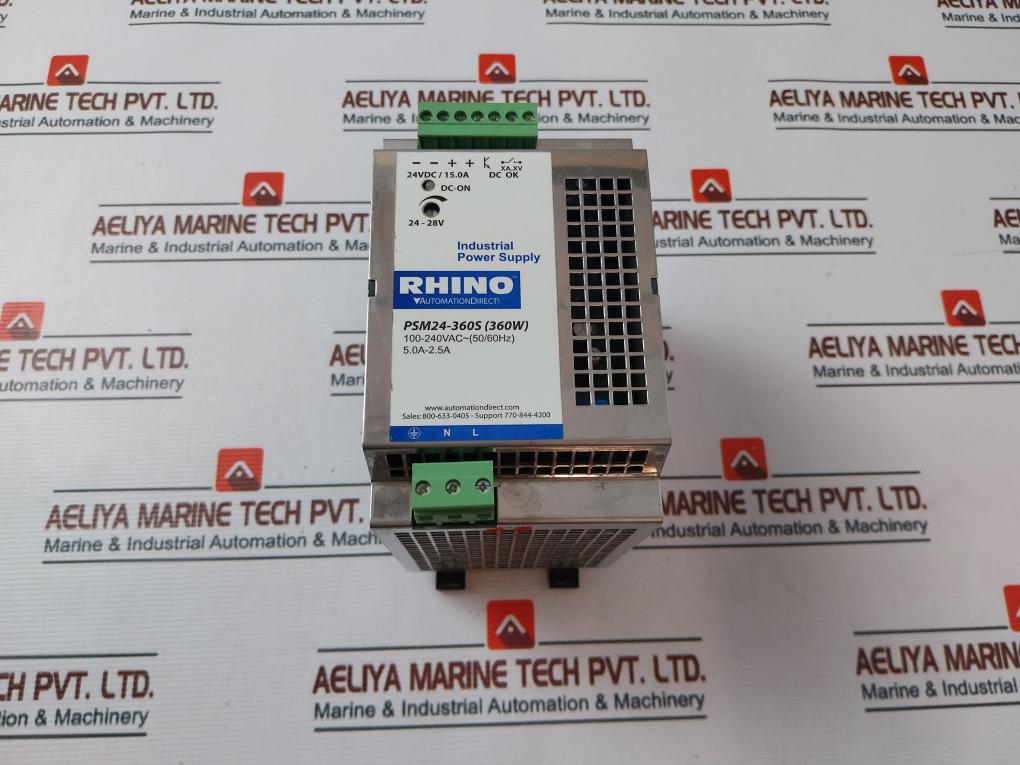 Rhino Psm24-360S(360W) Power Supply 24Vdc/15.0A