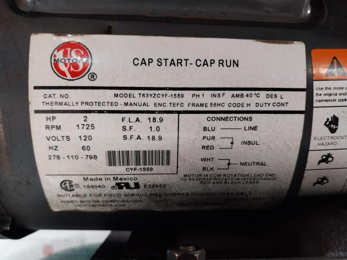 Ridgid Kj-1750 Electric Water Jetter Cleaner T63Yzcyf-1559 E22922