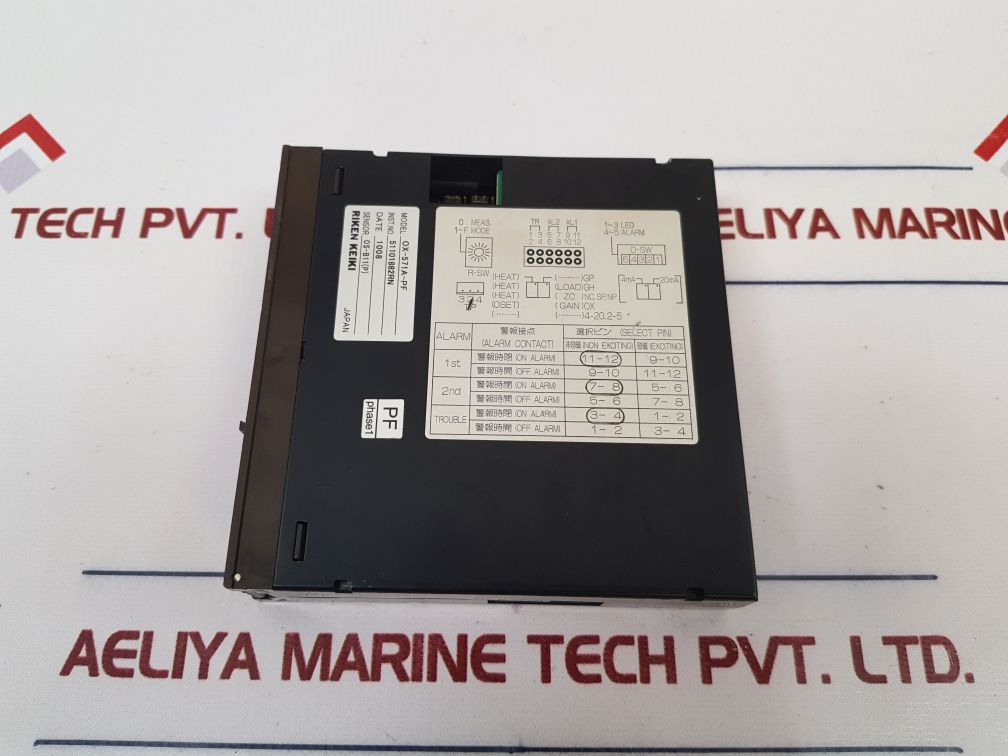 Riken Keiki Ox-571A Oxygen Analyzer Ox-571A-pf