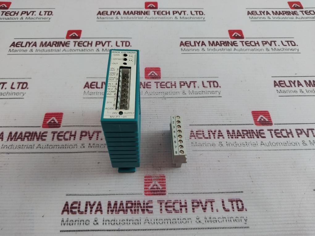 Rinck Electronic Mv-pt 100 Isolation Amplifier 24V Ac/Dc