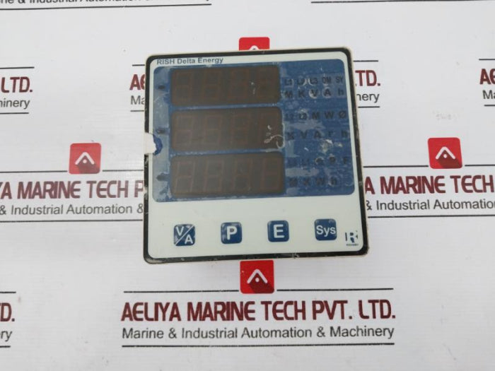Rishabh Rish Delta Energy Class Multiple Analog Panel Meter 1.0 40V-300V Ac-dc