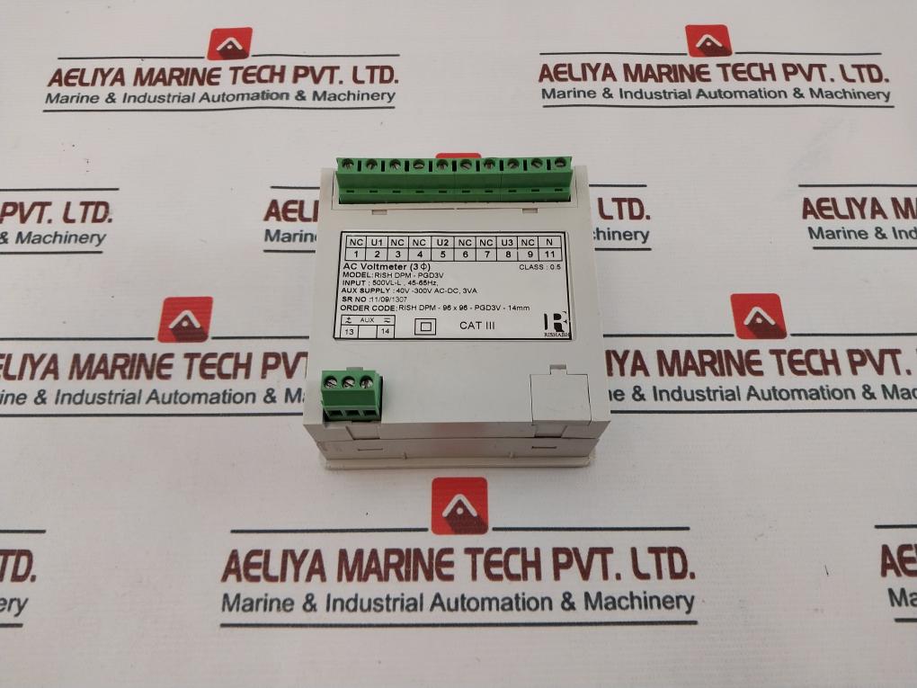 Rishabh Rish Dpm-pgd3V Digital Panel Meter 45-65Hz