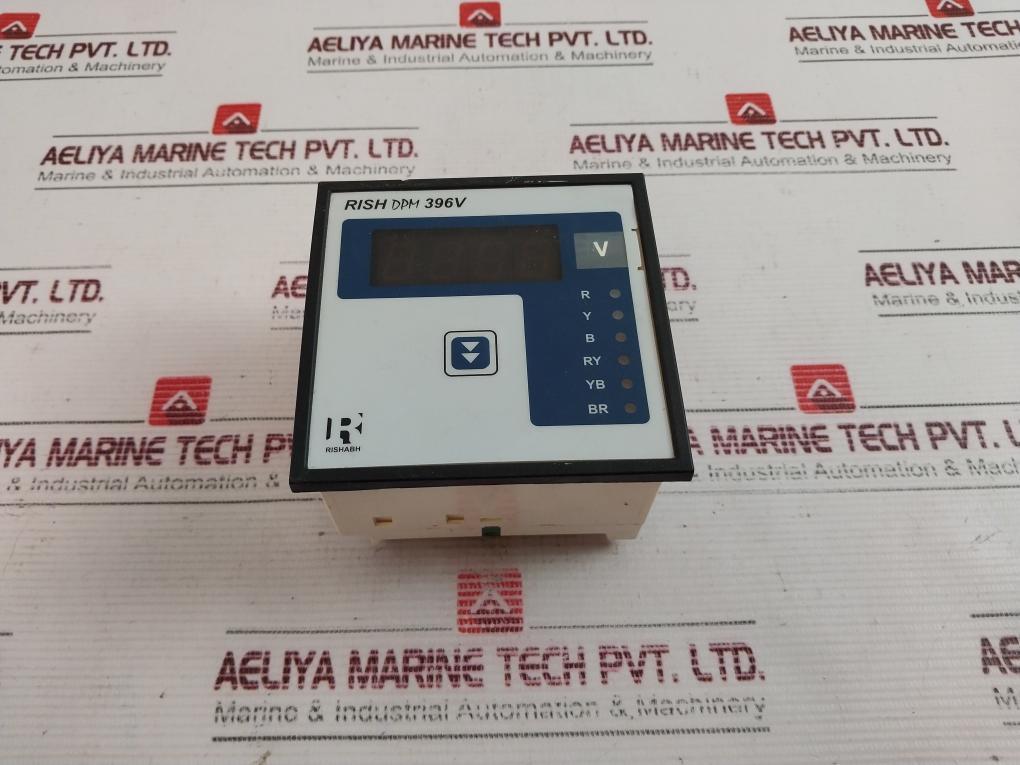 Rishabh Rish Dpm 396V Ac Voltmeter 230V Ac 50 Hz