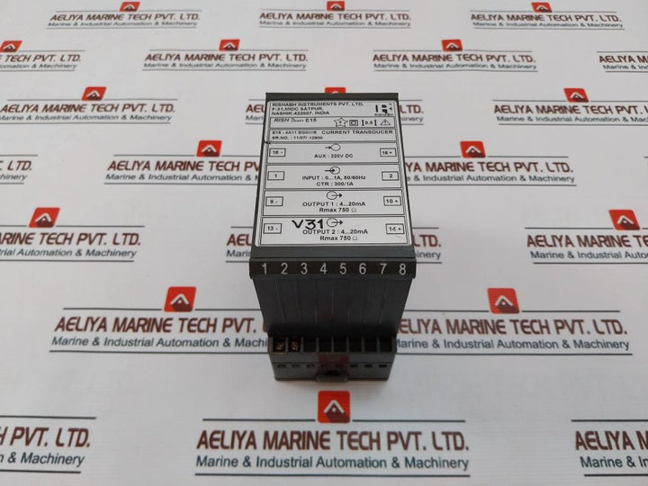 Rishabh Rish Ducer Current Transducer E15-4A11 Eg0 E 300/1A