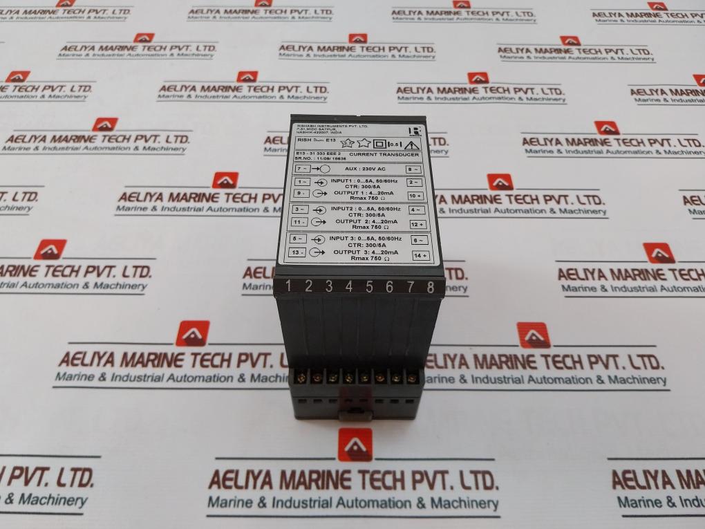 Rishabh Rish Ducer E13 Current Transducer Input 0…5A, 50/60 Hz