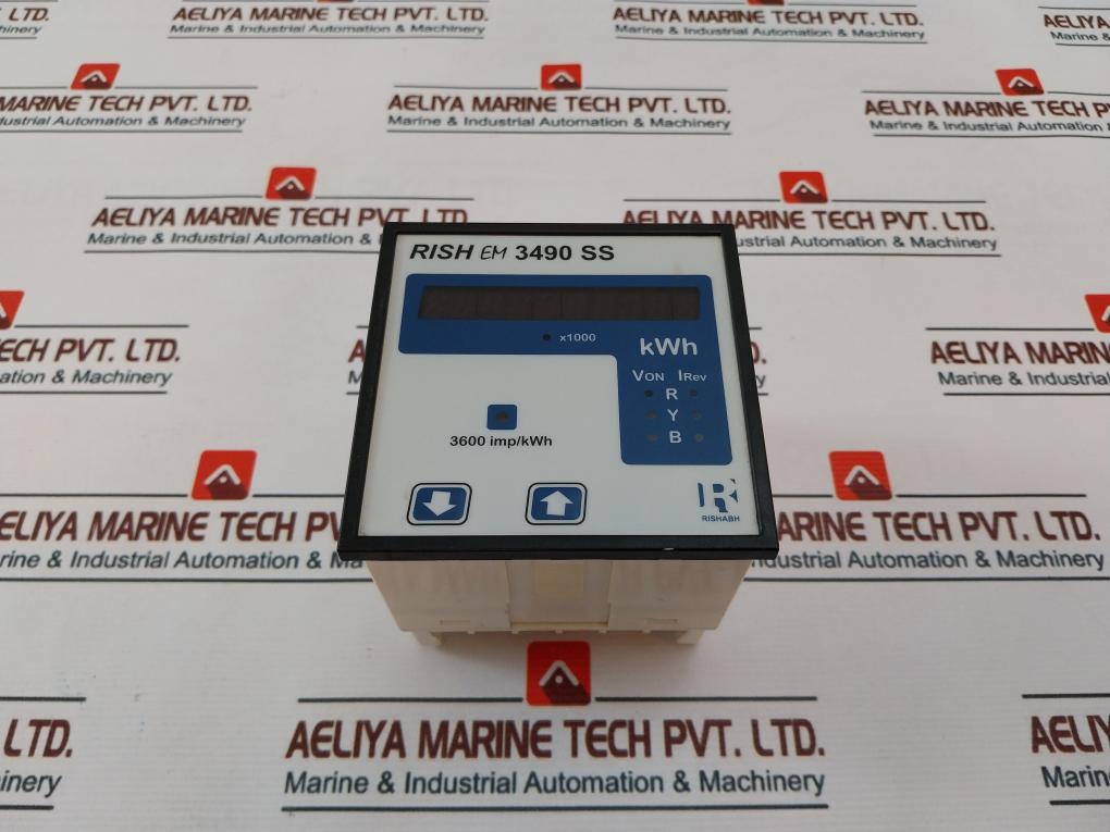 Rishabh Rish Em 3490 Ss Multi-functionenergy Meter 230V 5A, 45…65Hz