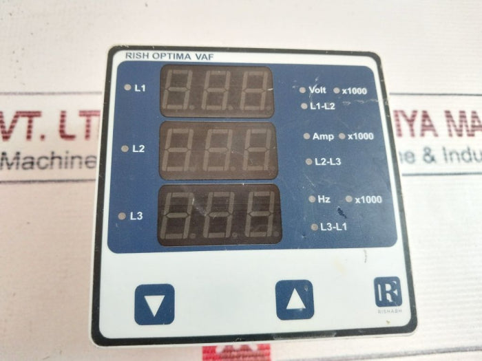 Rishabh Rish Optima Vaf Multifunction Meter 40-300V Ac/Dc, 4Va