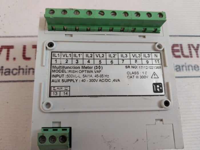 Rishabh Rish Optima Vaf Multifunction Meter 40-300V Ac/Dc, 4Va