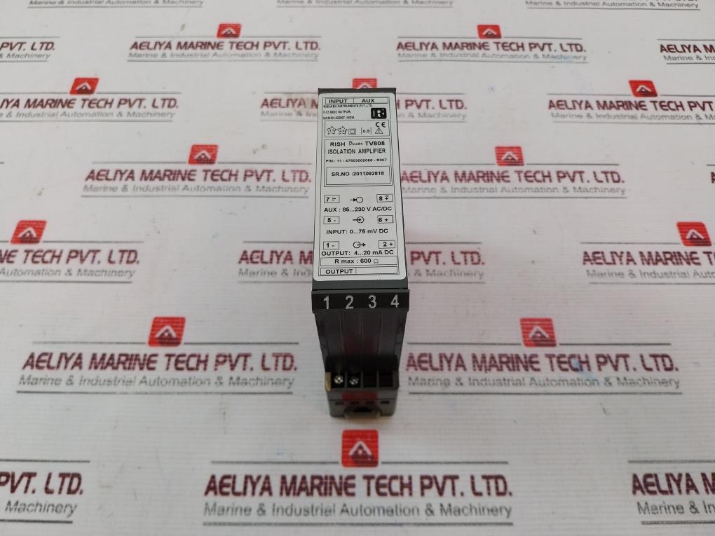 Rishabh Tv-808 Isolation Amplifier 47603005066-r007, 85…230V