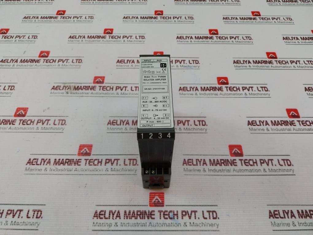 Rishabh Tv808 Isolation Amplifier 11-47603005070-r007, 24…60V