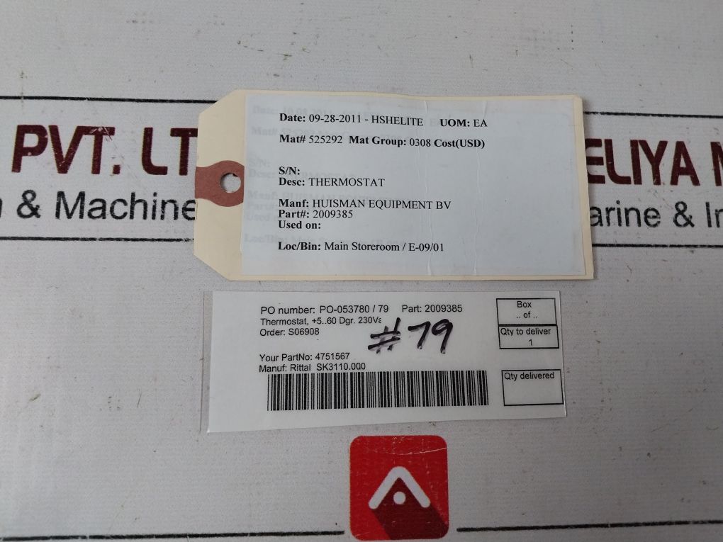 Rittal Sk 3110 Thermostat 115-250V