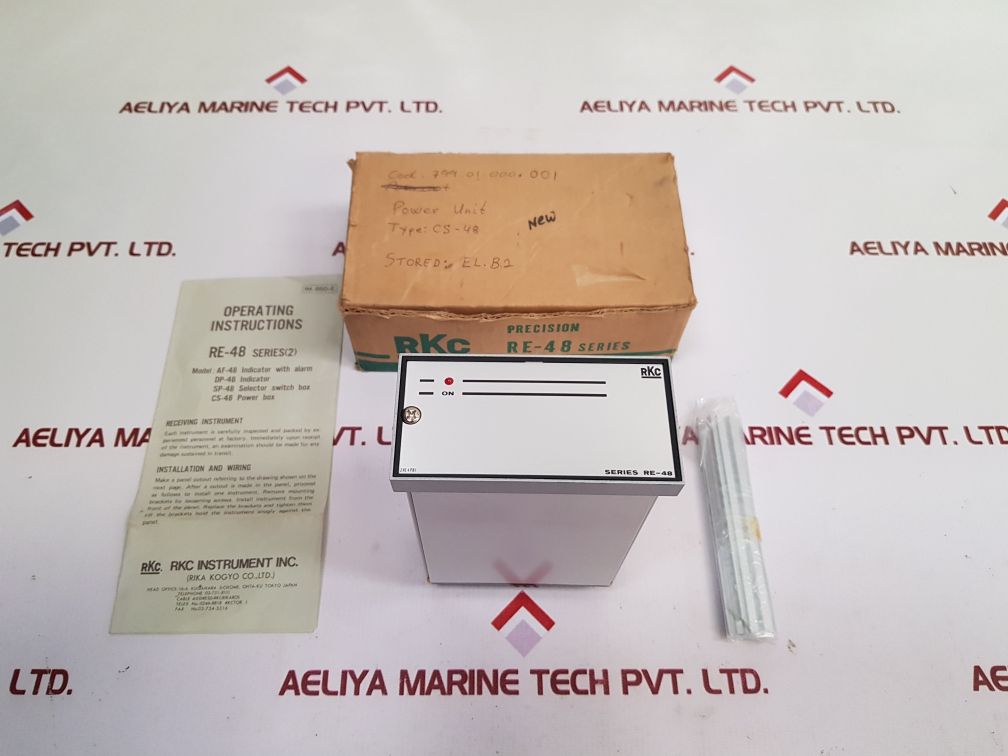 Rkc Instrument Re-48 Power Unit Cs-48X1