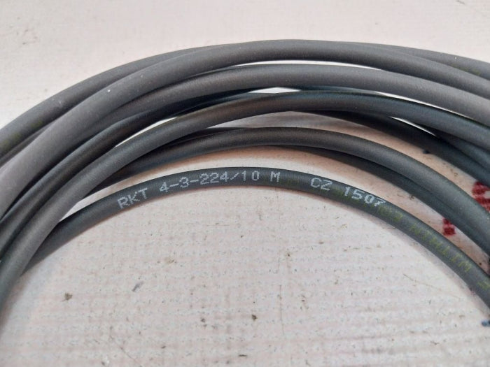 Rkt 4-3-224/10 M Sensor Connector Cable 4 Meter Long Incl T8-ext-010