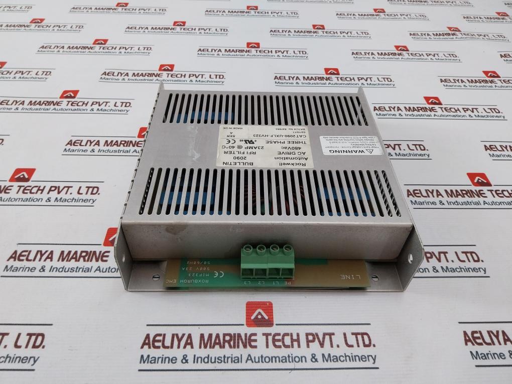 Rockwell Automation 2090-uxlf-hv323 Ac Drive Rfi Filter