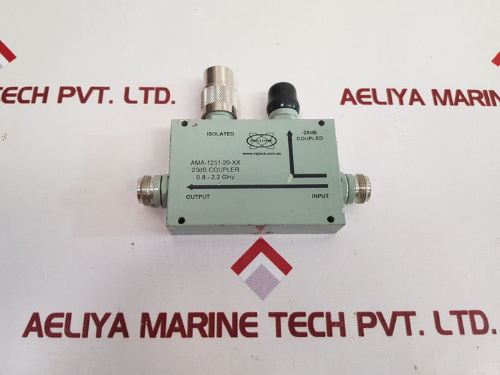 Rojone Ama-1251-20-xx Inmarsat Coupler 20Db 0.8-2.2 Ghz