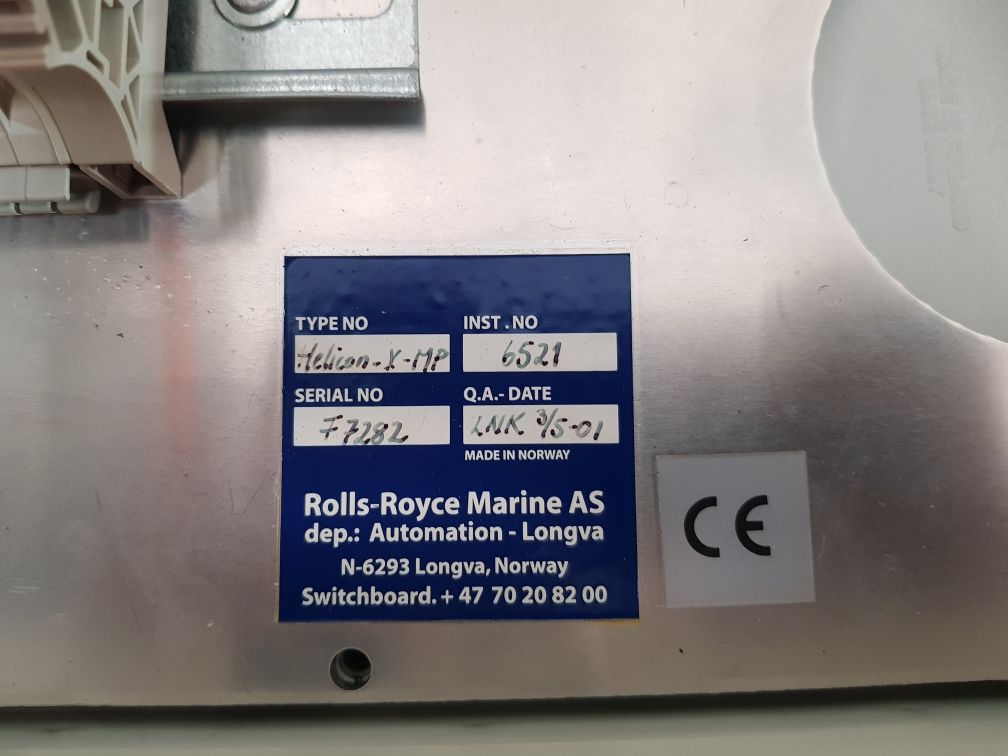 Rolls-royce marine helicon-x-mp