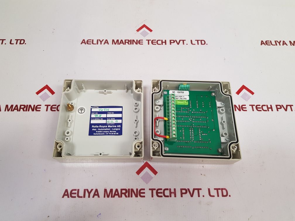 Rolls-royce Un975 Alarm Panel