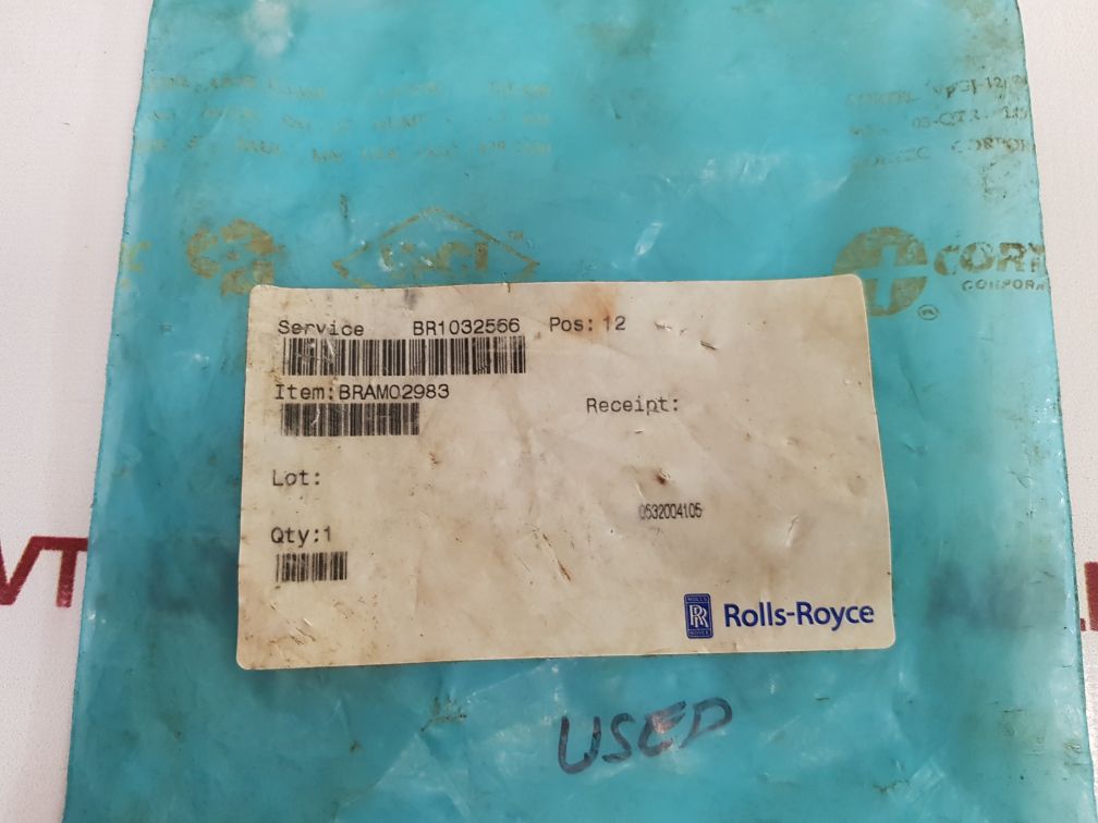 Bosch Rolls Royce 0532004105 Pressure Relief Valve